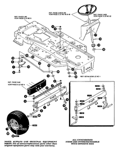 Part Location Diagram of 317086 Murray Shaft, Steering